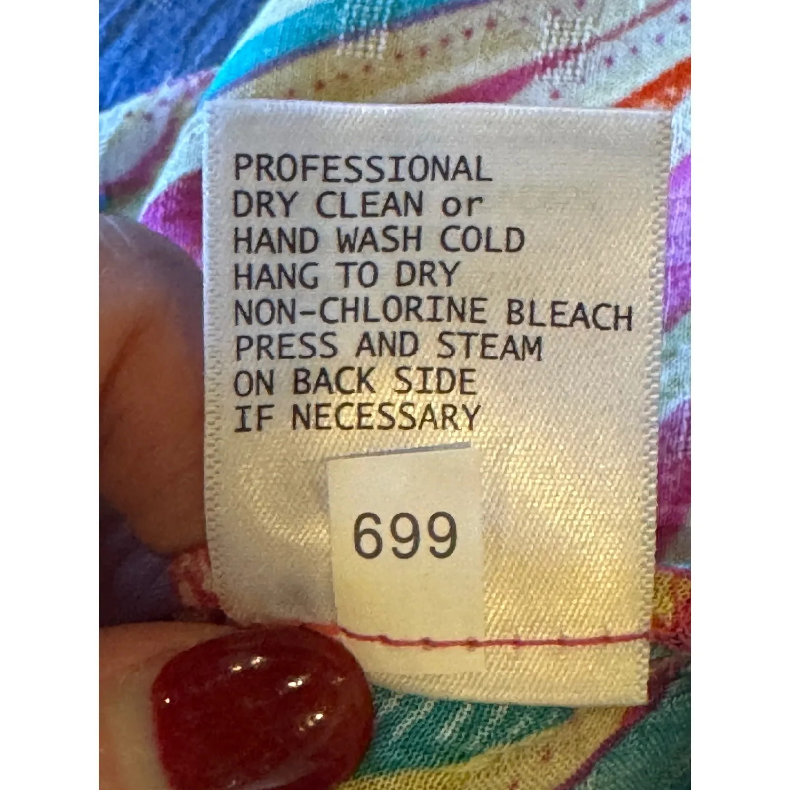 Haute Hippie Shirt Women Large Blue Floral Short‎ Puff Sleeve Top Boho Preppy - Image 9