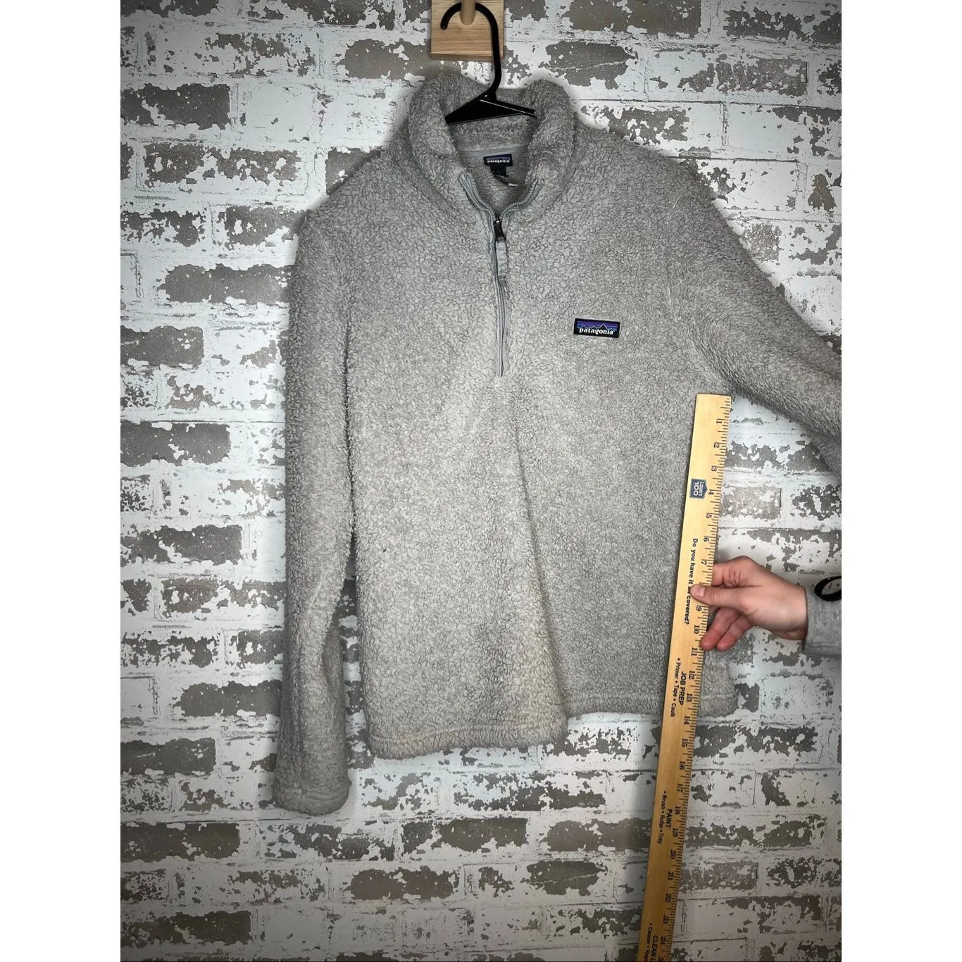 Patagonia | women gray sherpa pullover - Image 5