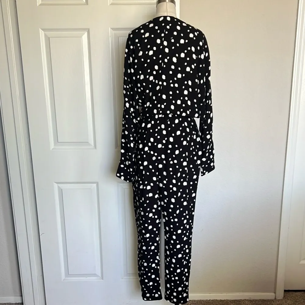 Ted Baker Womens Kollet Polka Dot Wrap Jumpsuit - Image 6