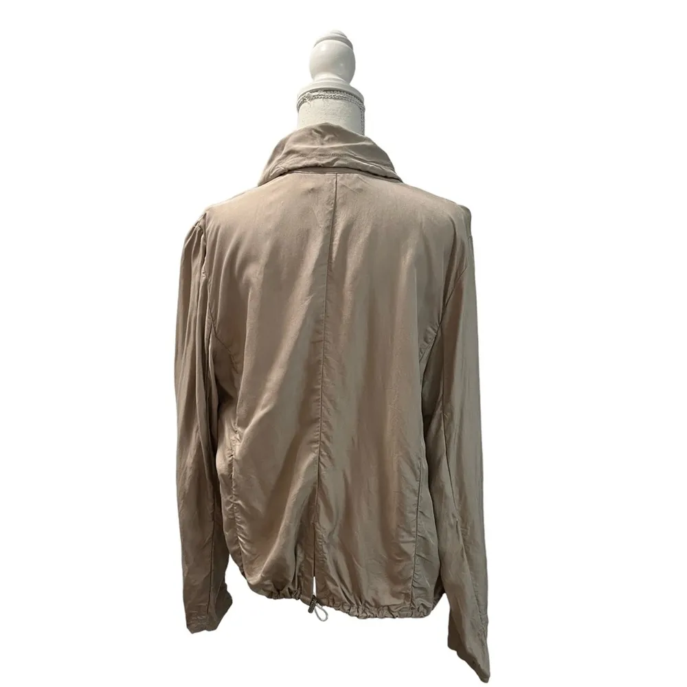 Michael Michael Kors Champagne Beige Open Front Cardigan Jacket XL - Image 5