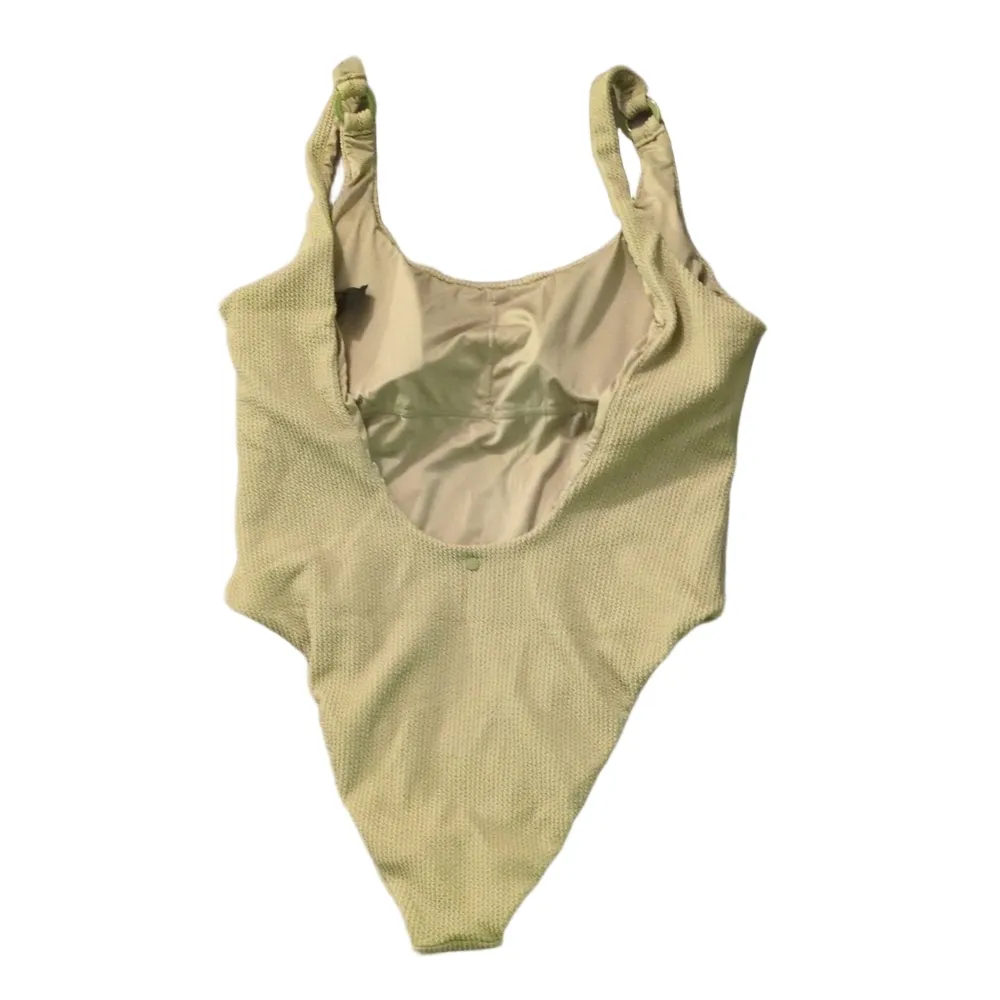 Volcom So Current Green One Piece Swim Suit Size Large - Image 3