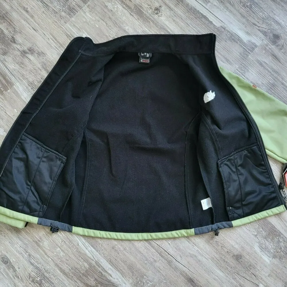 North Face Summit Series Windproof Soft Shell Jacket Jacket Mint Green Size M - Image 8