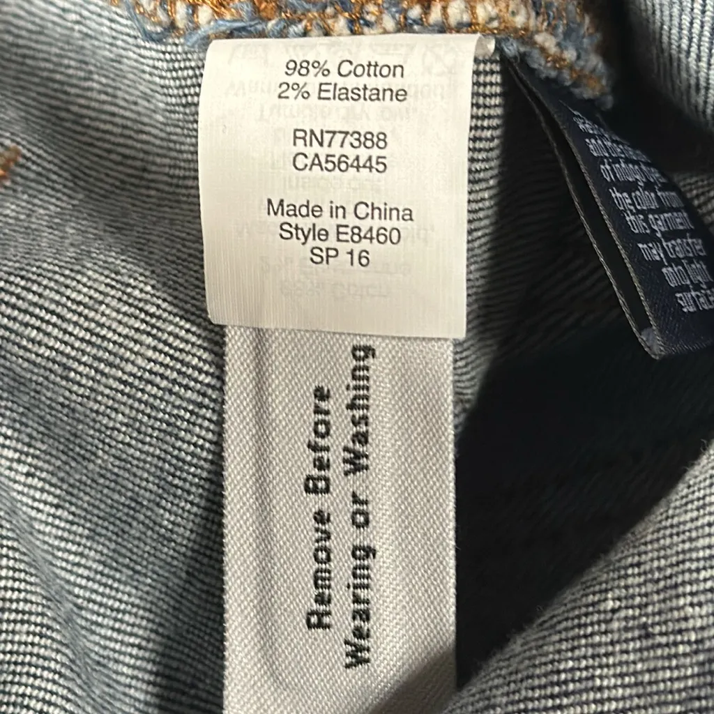 Madewell Button Front Denim Mini Skirt - Image 7