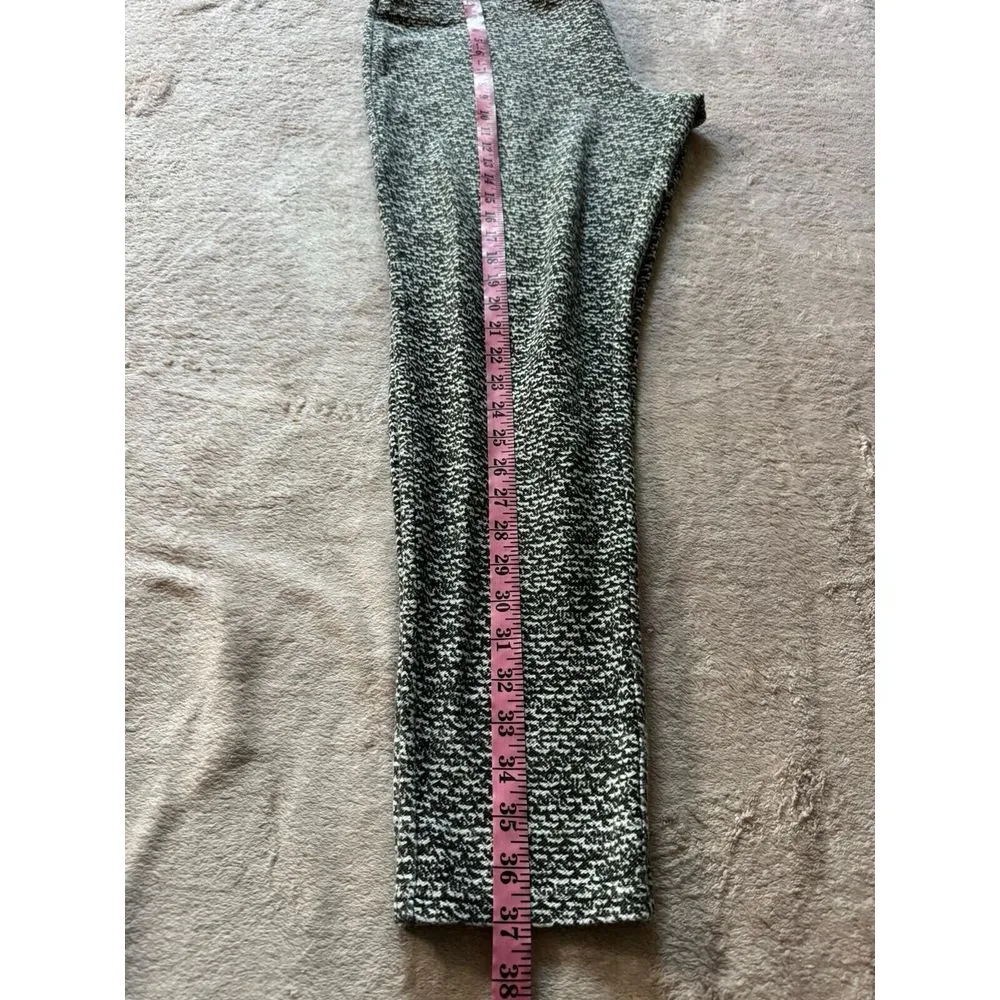 Michael Kors Women's Black White Pull‎ On Pants Size X-Large - Image 11