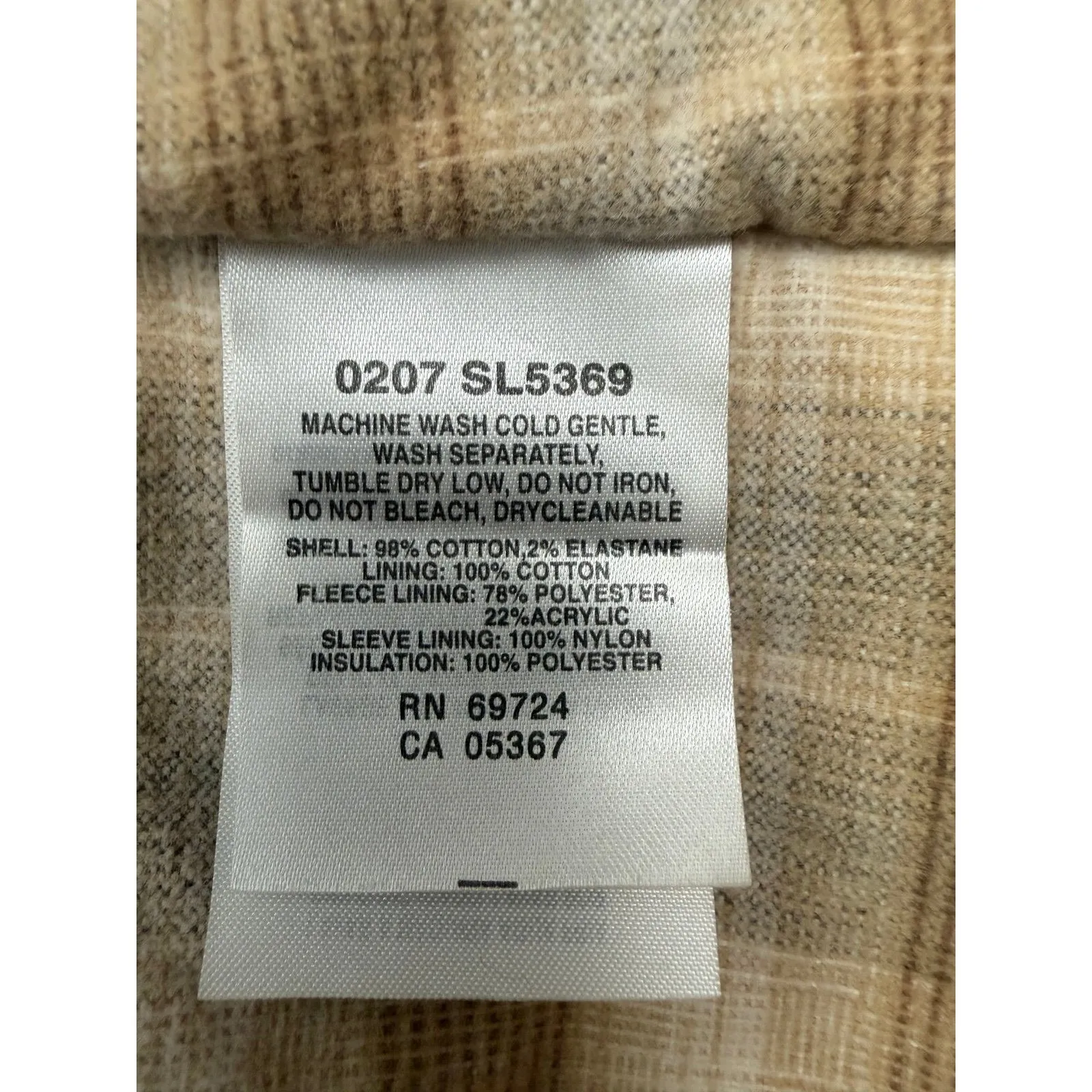 Columbia Brown Corduroy Sherpa Lined Jacket Women's Small Insulated - Image 8