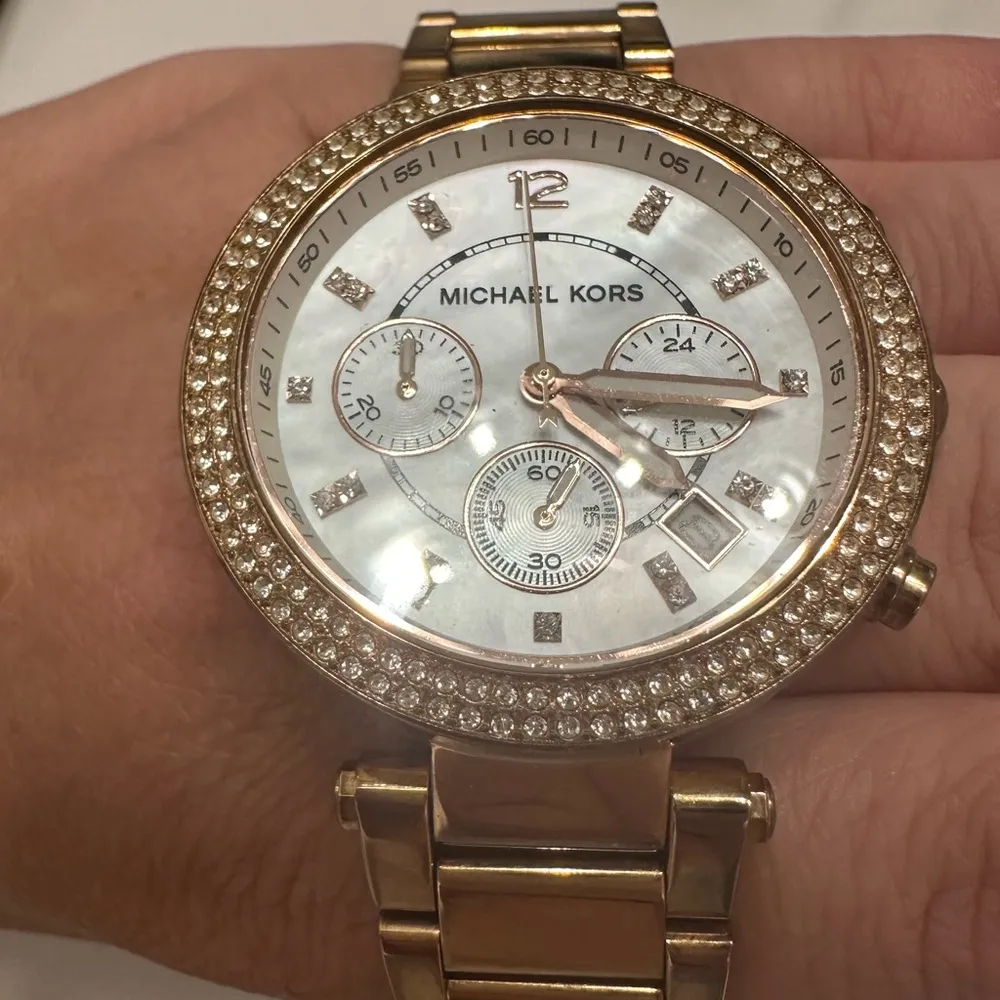 Michael Kors Parker Chronograph watch Gold - Image 7