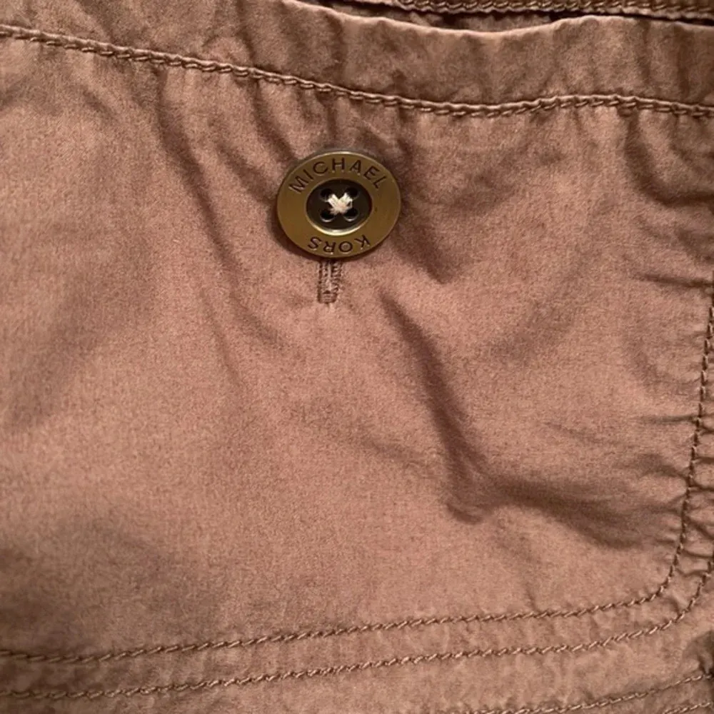 Michael Kors Cropped Olive Green Jacket - Image 6