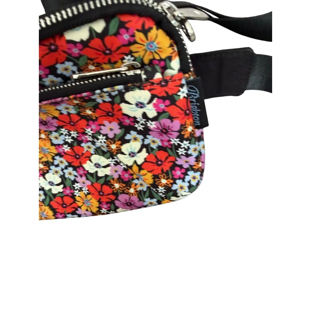 BRIGHTON Red Floral Adjustable Fanny Pack Waist Bag NEW NWOT - Image 6