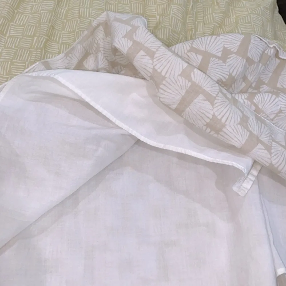 Sigrid Olsen maxi skirt tiered boho size 8 - Image 10