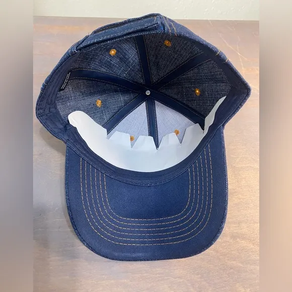 Denim Arizona baseball cap‎ Unisex Blue - Image 8