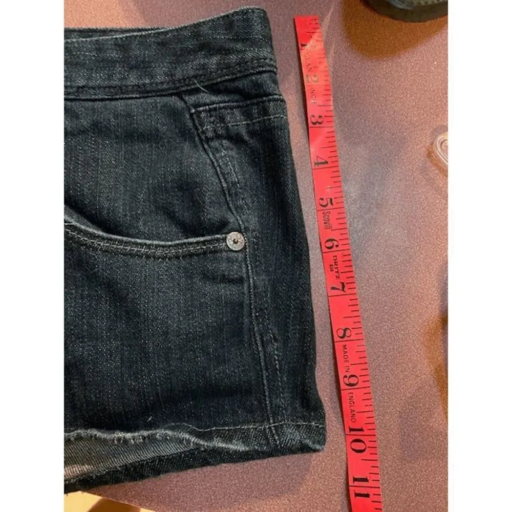 Roxy  Low Rise Dark jean shorts - Image 5