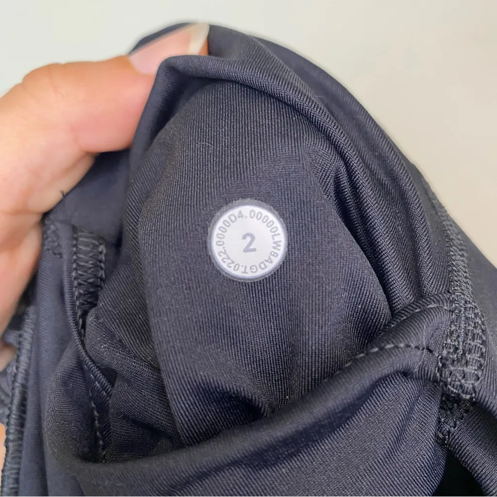 LULULEMON Hotty Hot High-Rise Lined Active Skirt *Long Black Sz 2 XS - Image 11