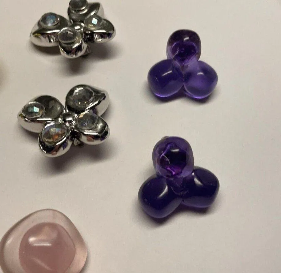 Lot of 5 Colorful Some Purple Vintage - Image 6