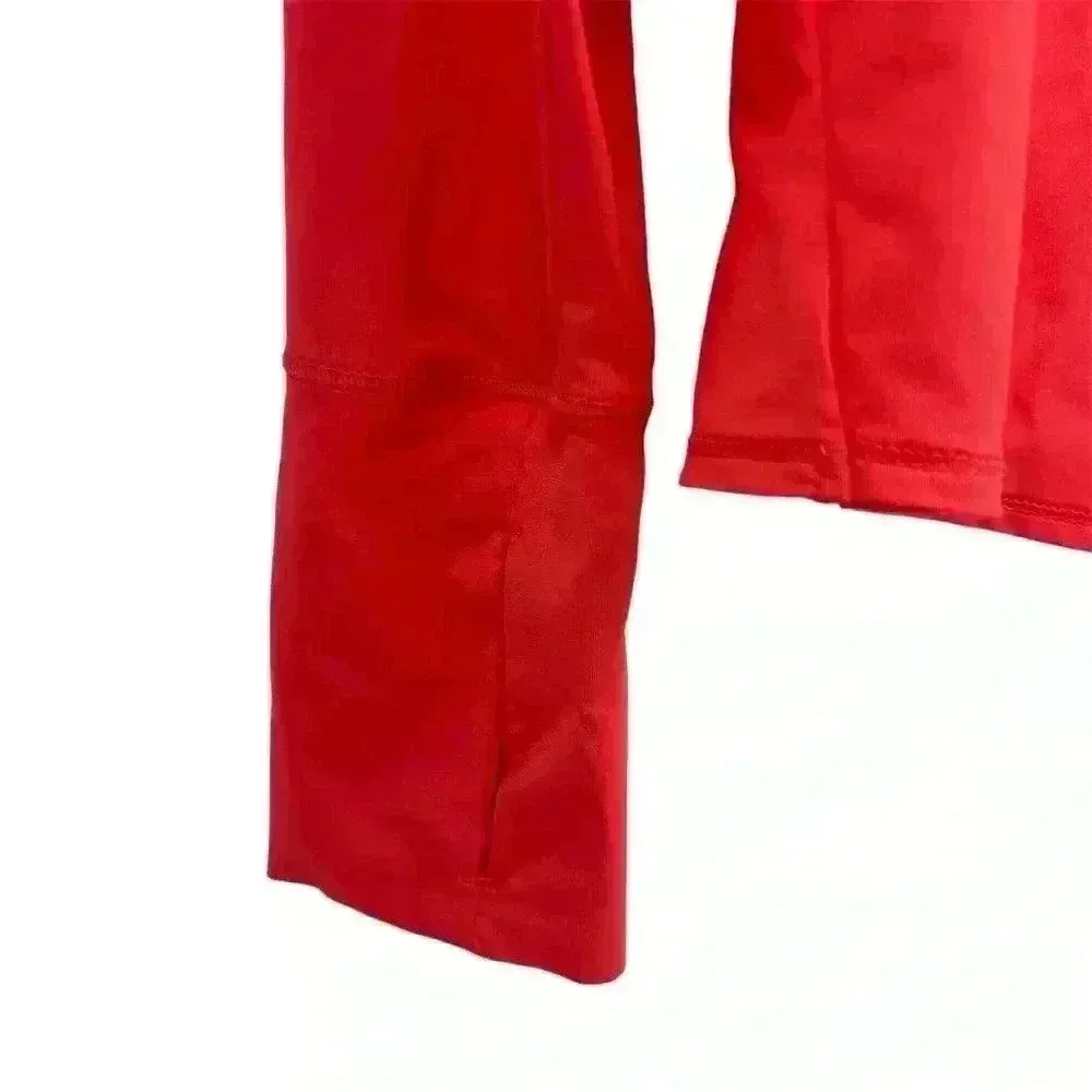 Athleta Sunlover UPF 50+Tulip Back Top Long Sleeve Crew Neck Top Pink Size S - Image 10