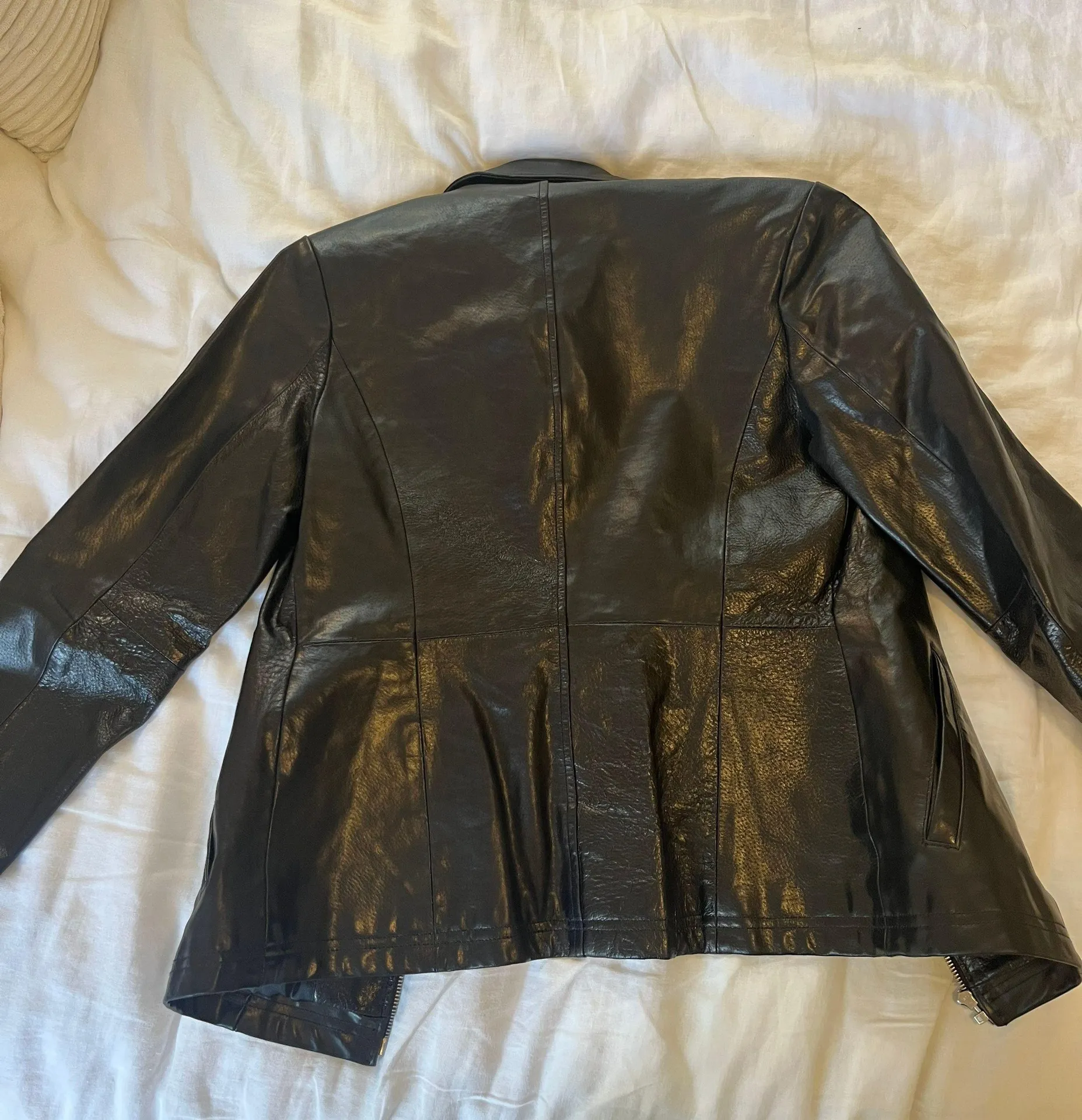 Albert Duke Leather Jacket - Image 3