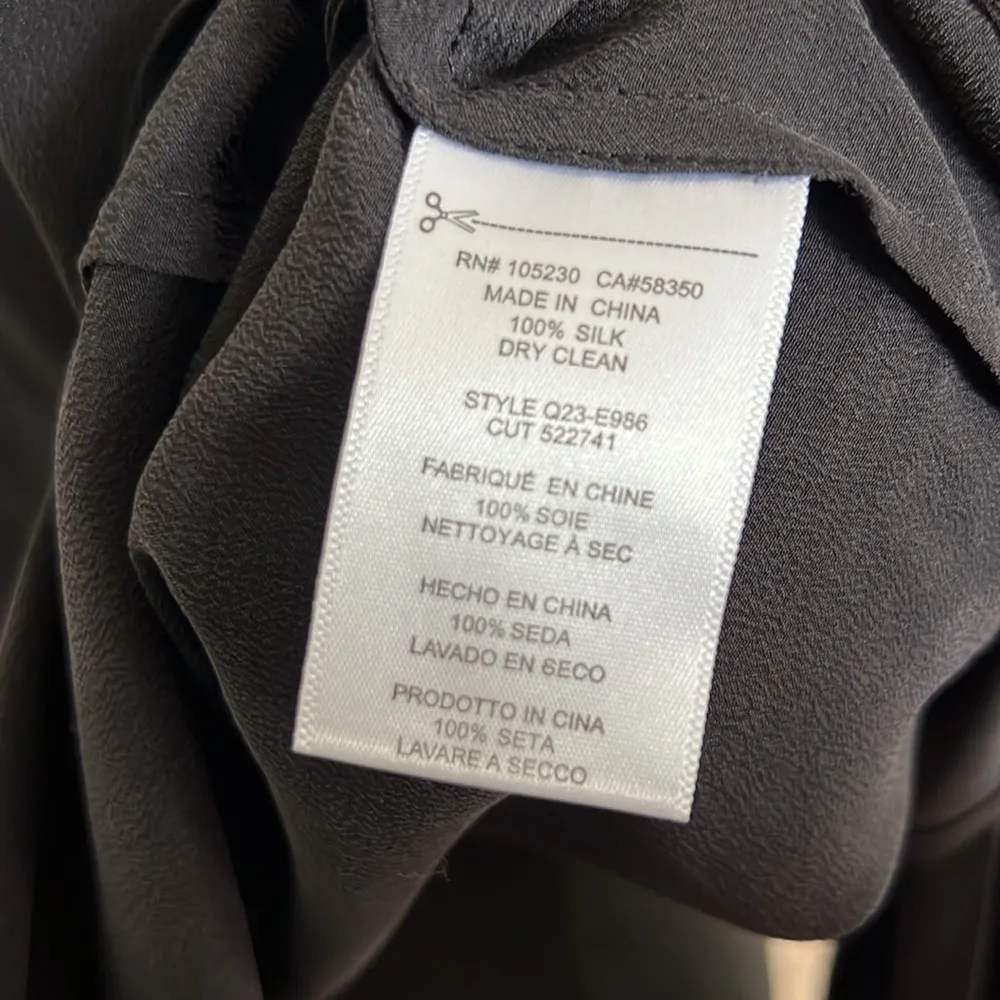 Equipment  Silk Neck tie Blouse  | XS - Image 8