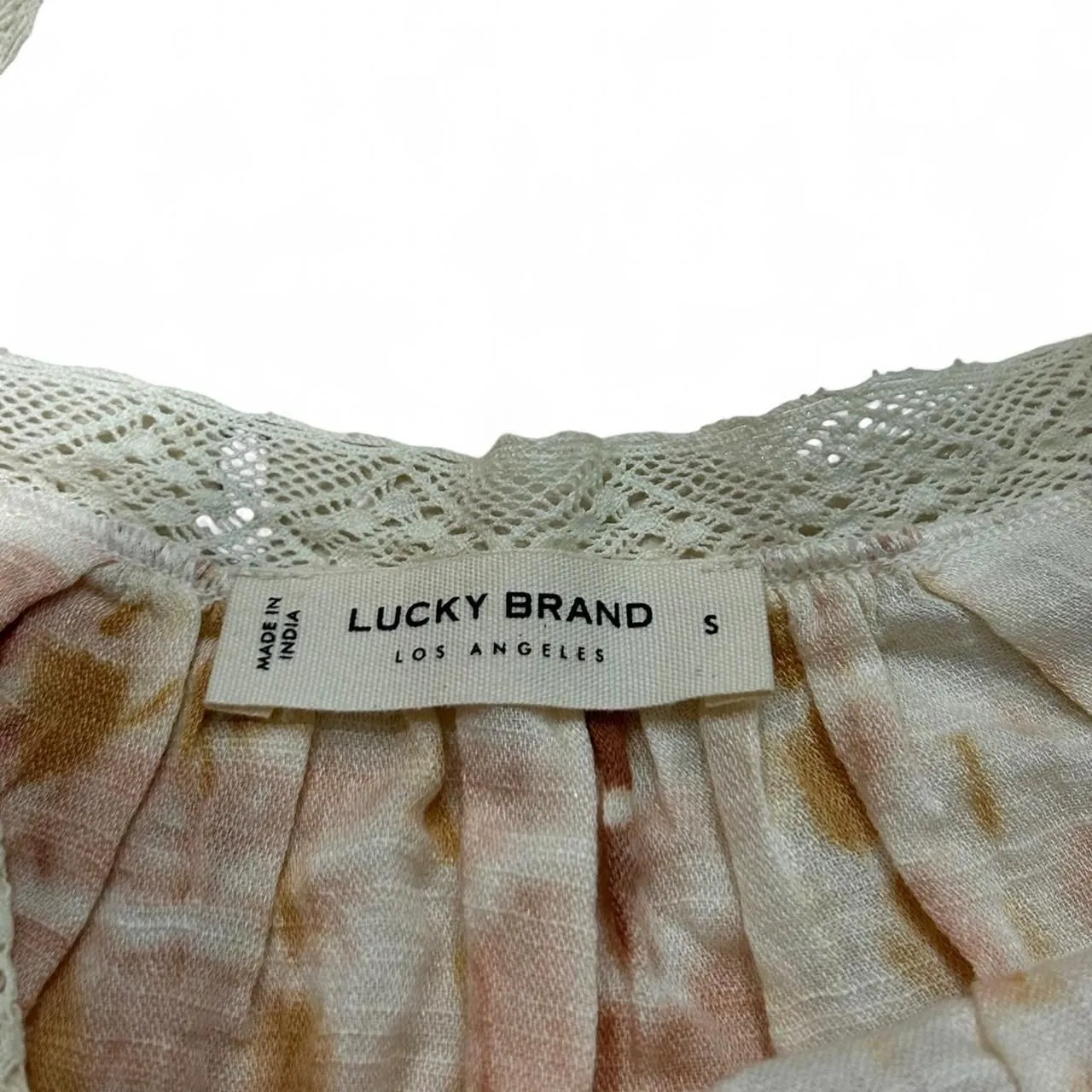 Lucky Brand Cami Top with Lace Trims - Image 4