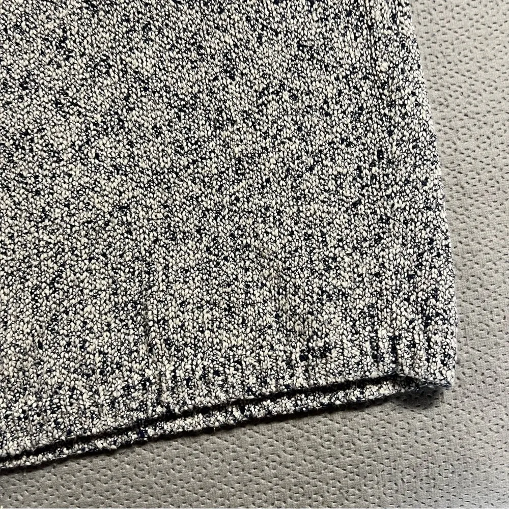 ⭐Forever 21 Vintage Grey White Heathered knit mock neck sleeveless sweater dress - Image 2