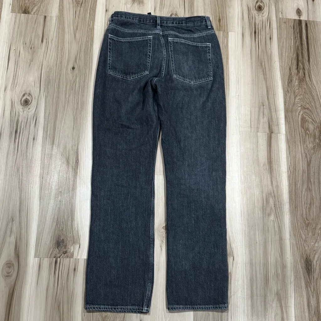 Weekday Twin Denim Trouser Black Jeans Women’s 31 - Image 6