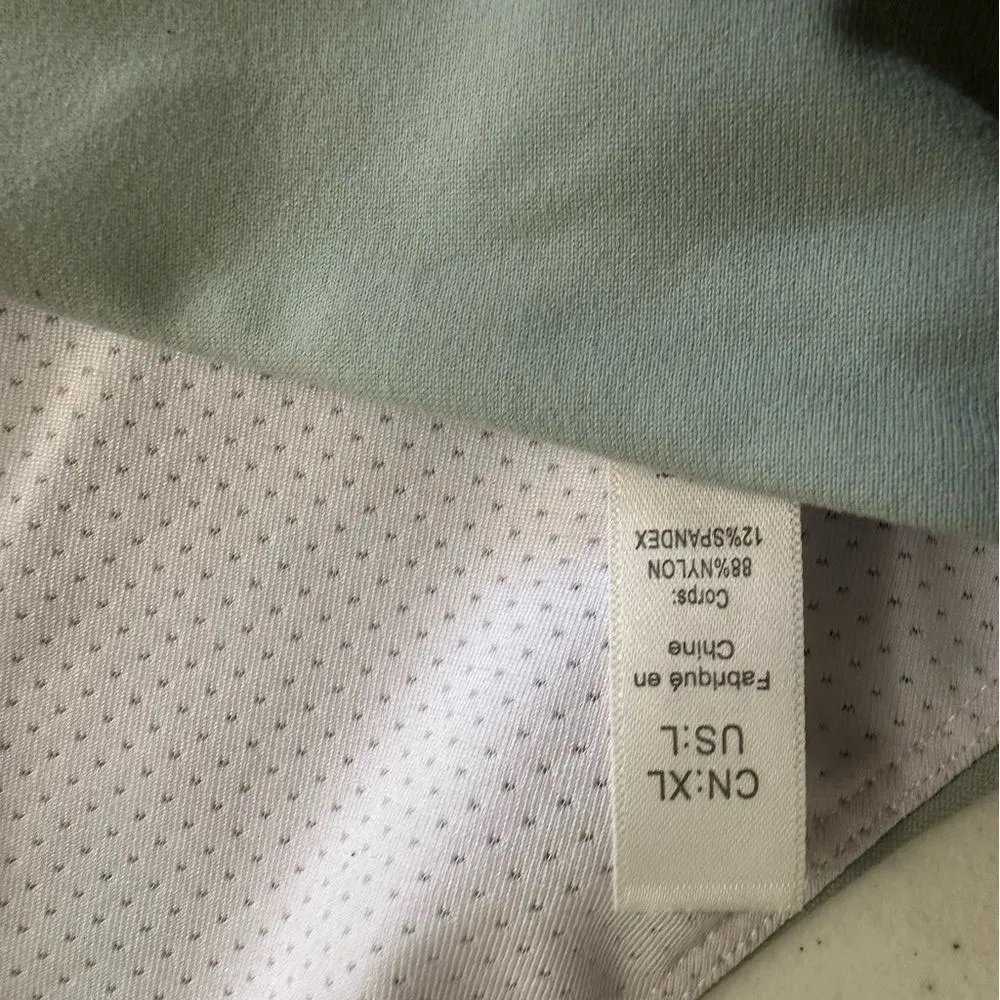 Sage Green Full Coverage Sports Bra‎ - Image 5