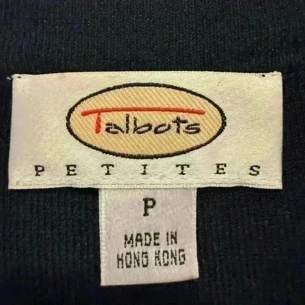 Women’s Navy Blue Talbots Blouse - Image 3