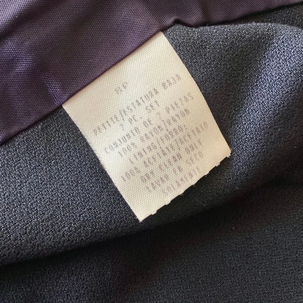 Executive Collection Skirt Set Black Size 8P - Image 12