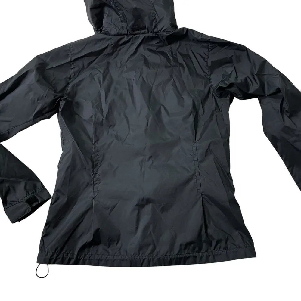 Columbia Black Full Zip Windbreaker Jacket Women Size Small | 65-5 - Image 2