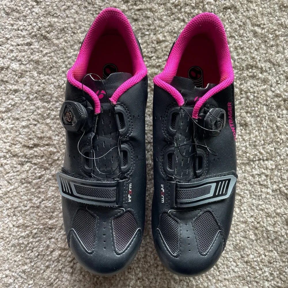 Women’s Stationary Cycling Shoes Pink Size 8.5 - Image 2