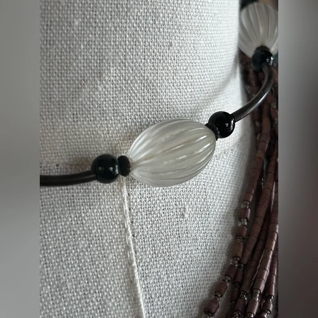 Vintage 15” Sterling Bauble Choker - Image 9