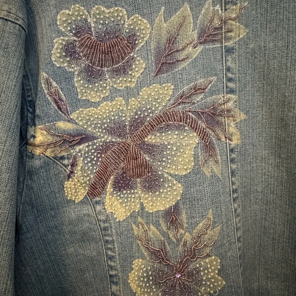 Z. Cavaricci Blue Jean Jacket blazer Size 1X - Image 5