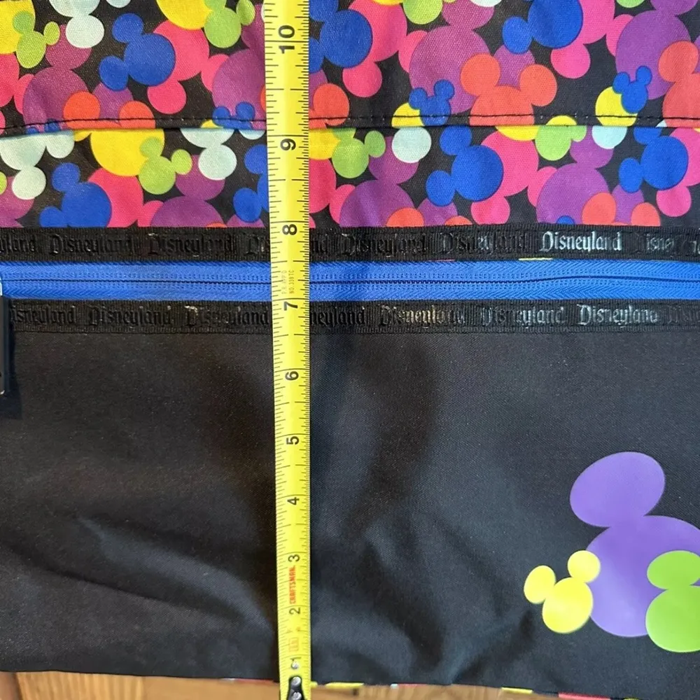 Disney Parks Mickey Mouse Icon Bag Disneyland Travel Diaper Bag Rainbow - Image 7