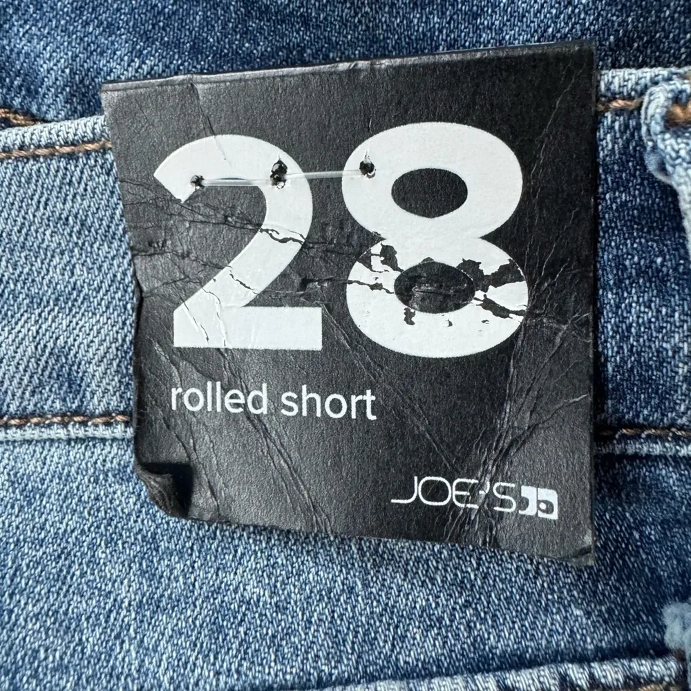Joe’s Reese Rolled Hem Fashion Blue Denim Mid Rise Jean Shorts Size 28 New - Image 2