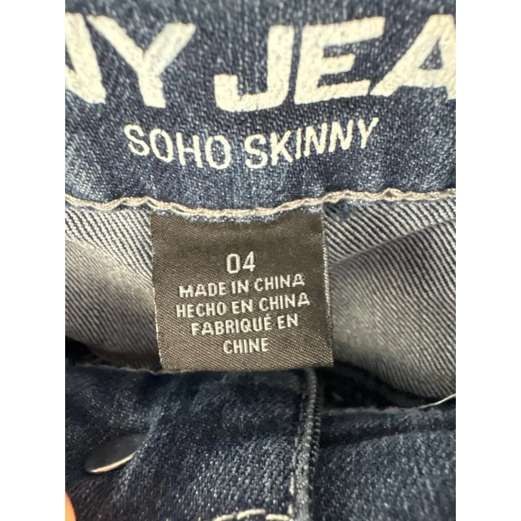 DKNY Jeans Soho Skinny Mid-Rise Denim Womens Size 4 - Image 4