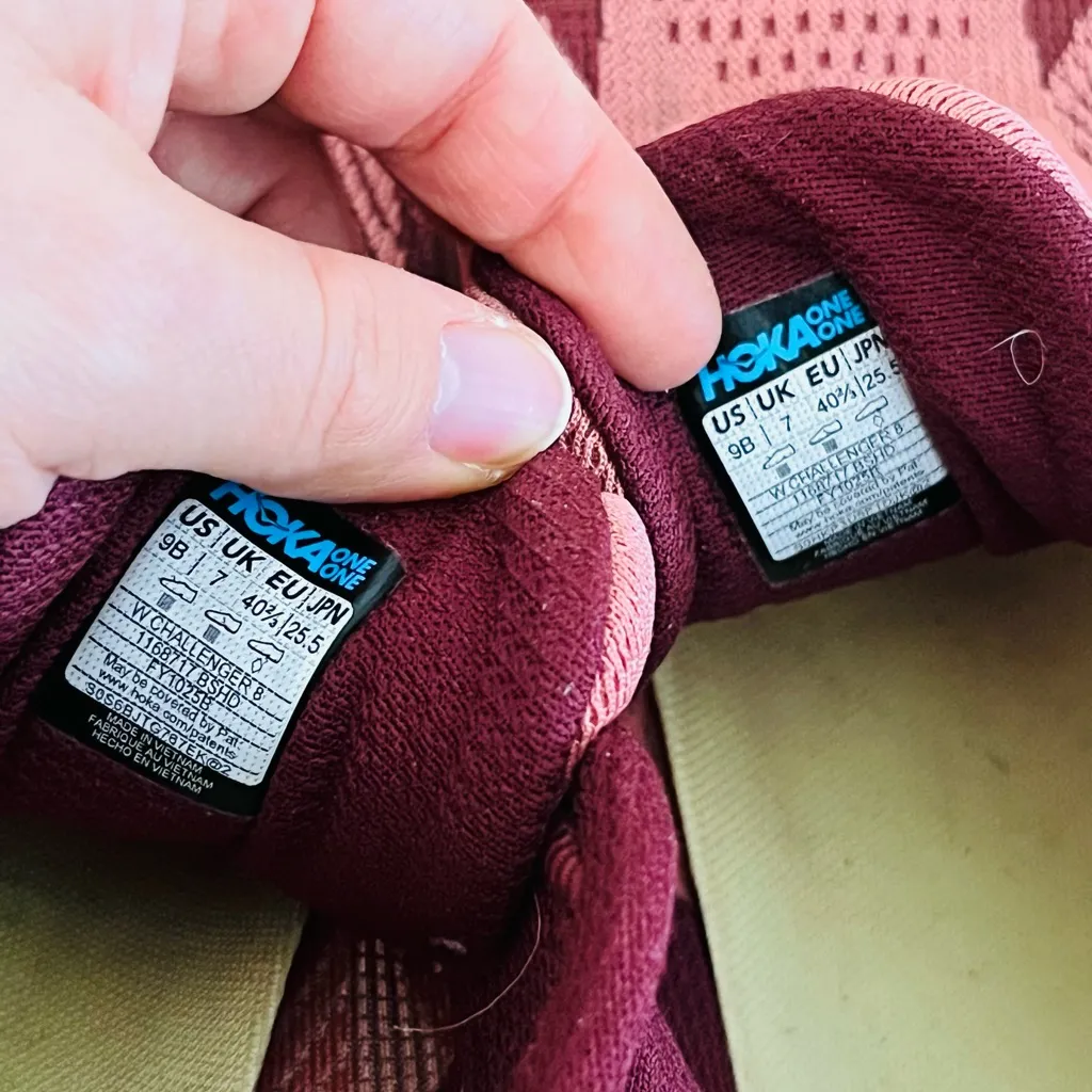 Hoka Challenger 8 in Blush Dark Cedar Size 9B $155 - Image 10