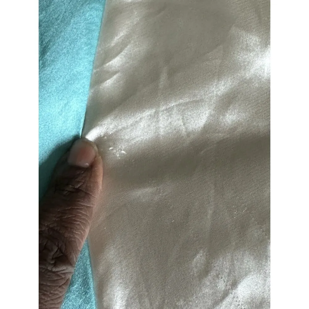 Studio Ghibli Spirited Away Haku Dragon Bomber Jacket Sz M Embroidered Satin Blue Size M - Image 8