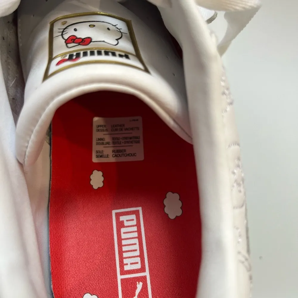 Puma White Sneakers with Cartoon Design - Image 6