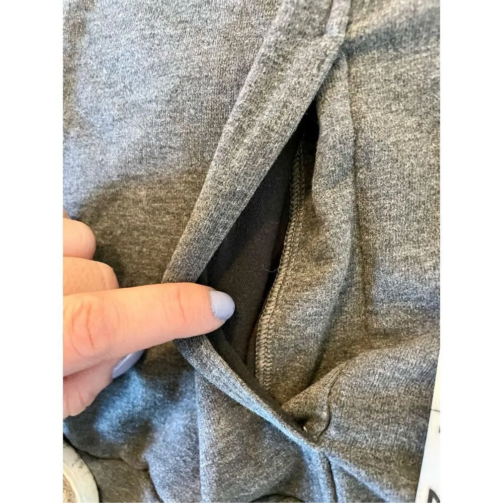 Lucy grey Cowlneck athletic pullover size m Gray Size M - Image 8