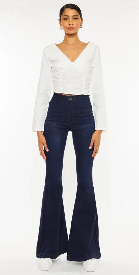 KanCan Jainey High Rise Flares - Image 2