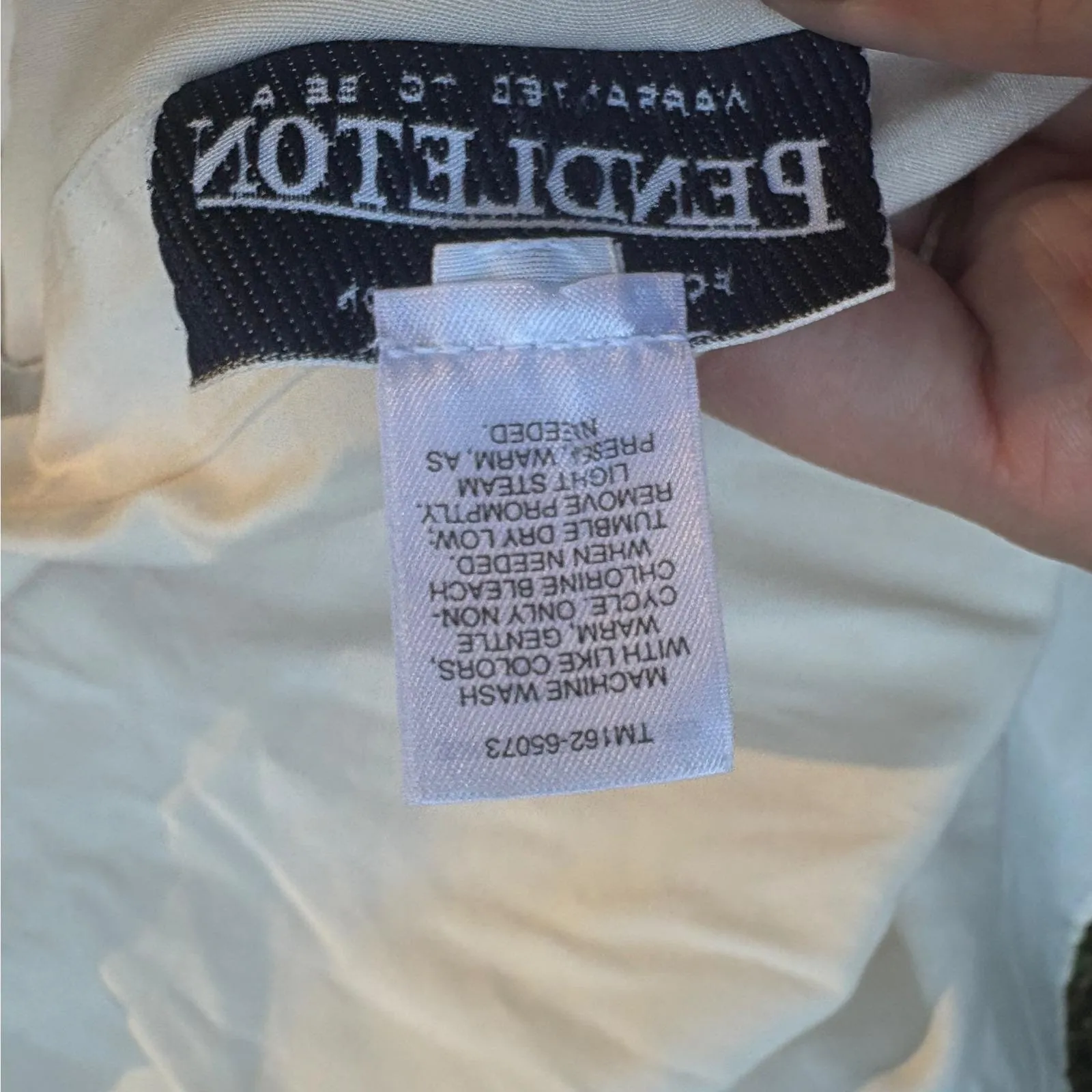 Pendleton Embroidered Collar Blouse Womens‎ Size 16 Long Sleeve Button Up - Image 5