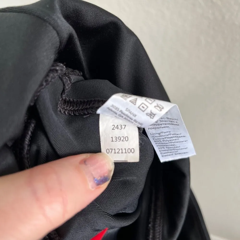 Spanx spanxshape Faux Leather High-Waisted Contoured Leggings Small - Image 9