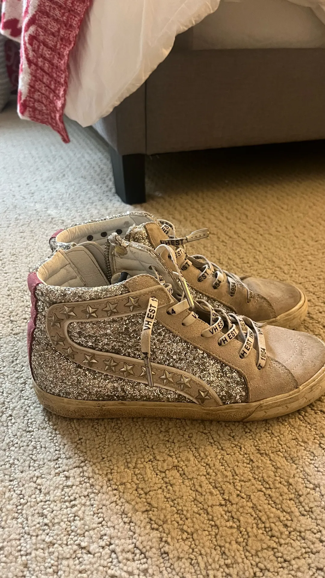 Vintage Havana High-Top Sneakers - Image 3