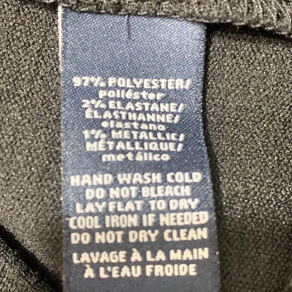 American Living Women’s Black Sleeveless Mock Neck Sheath Dress Size 4 NWT - Image 10