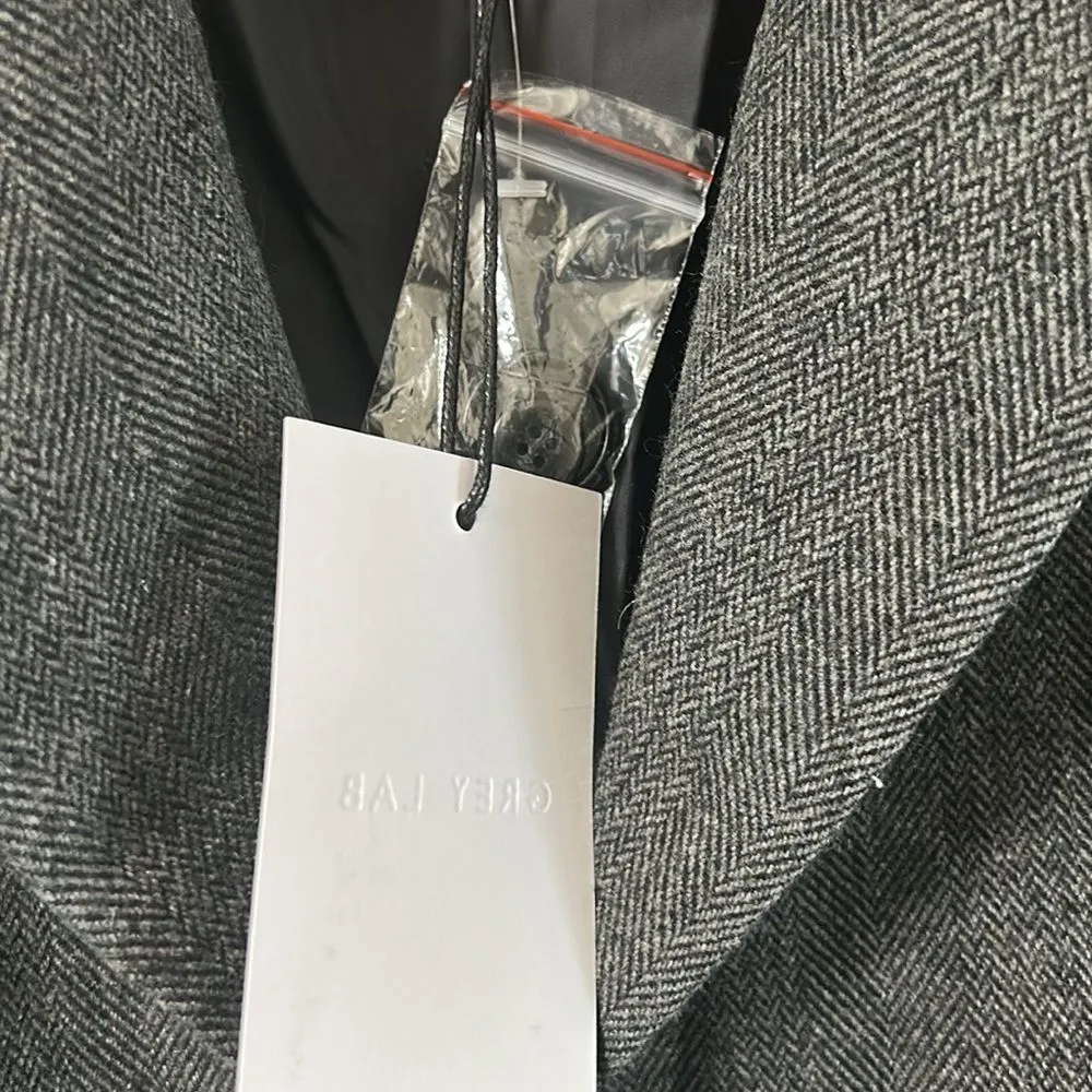 Grey Lab Gray Oversized Blazer(Size XS) Gray - Image 6