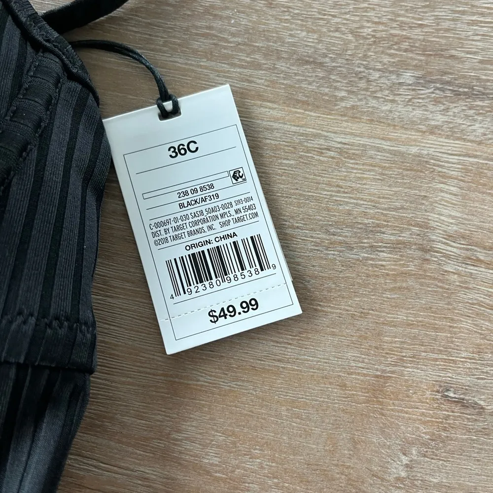 One piece black swimming suit -NWT - Image 5