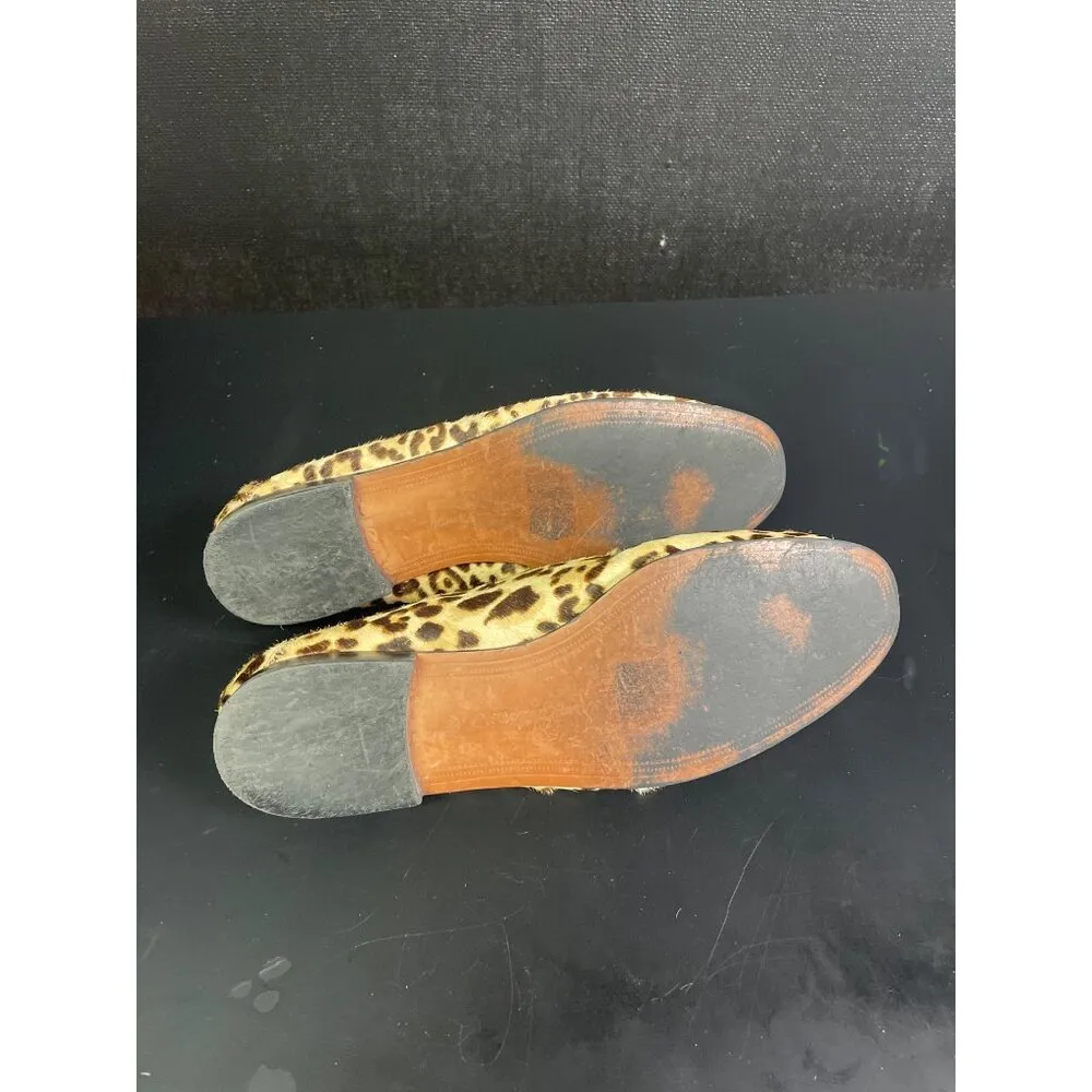 Sam Edelman Women's Leopard Cow hair Shoes Size 8 SKU 2214 - Image 5