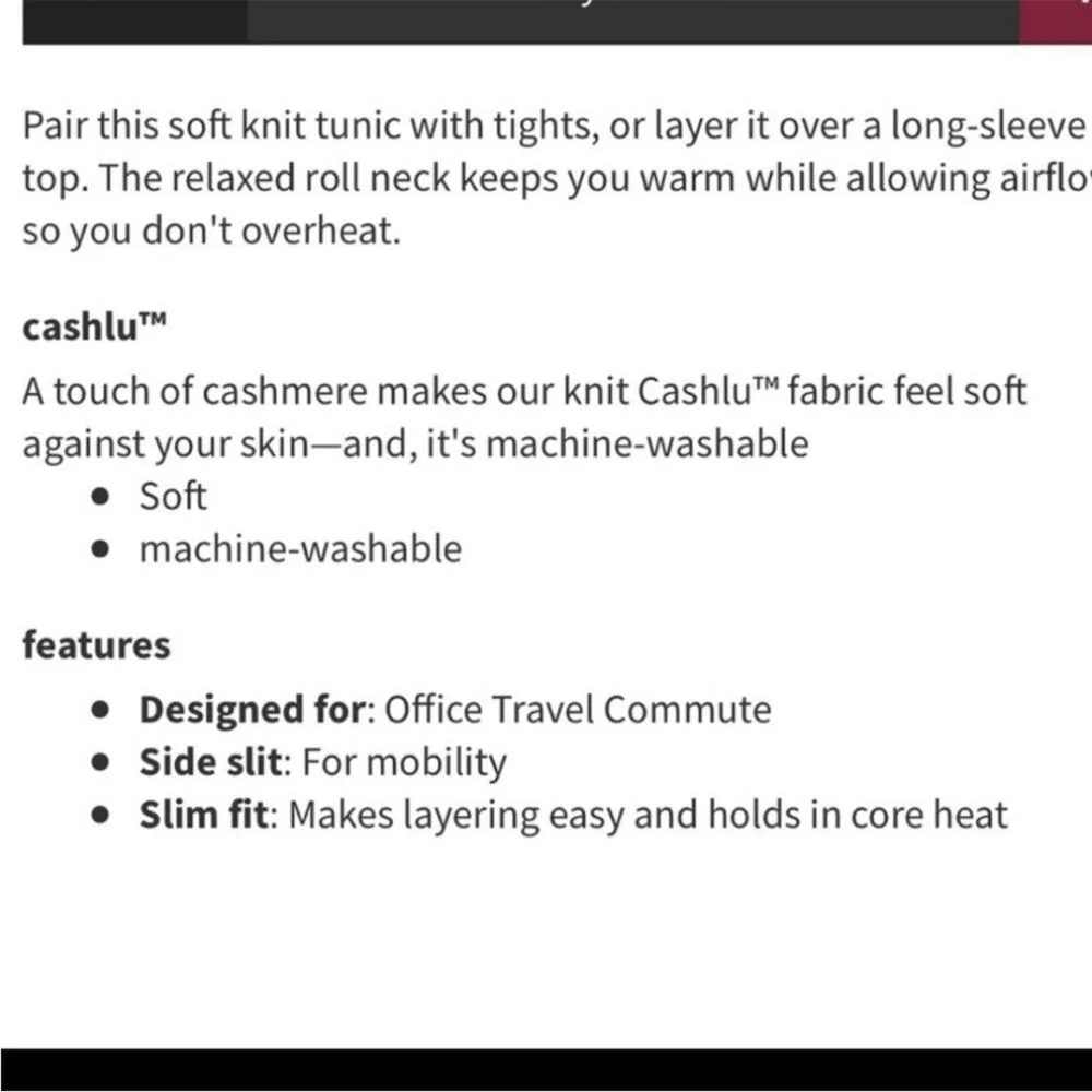 Lululemon Travel The Distance Tunic Cashlu Cashmere Knit Purple - Image 10