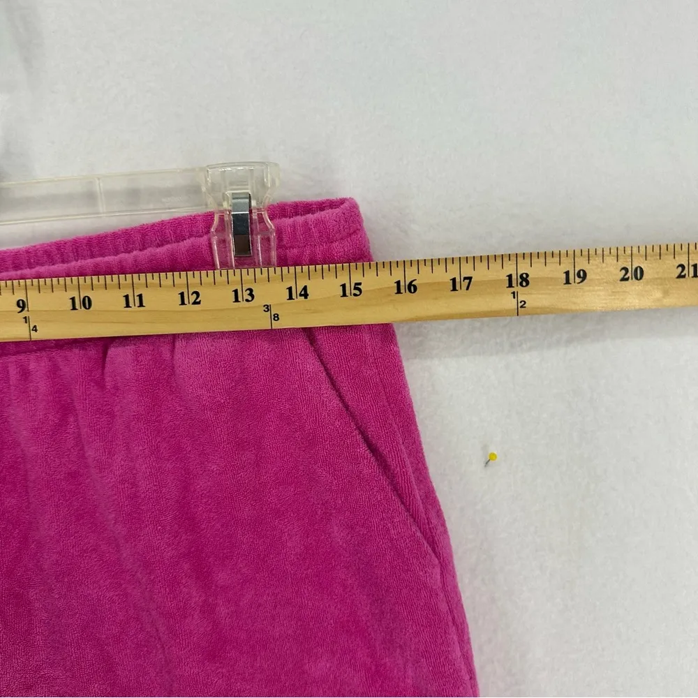 Gap  Terrycloth Pull-on Casual Shorts Womens M Pink - Image 5