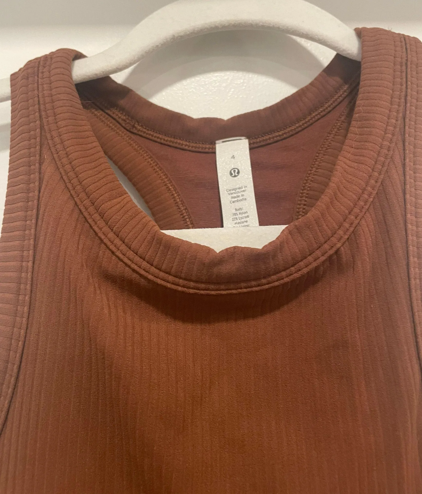 Lulu lemon Ribbed Razorback Tank - Image 2