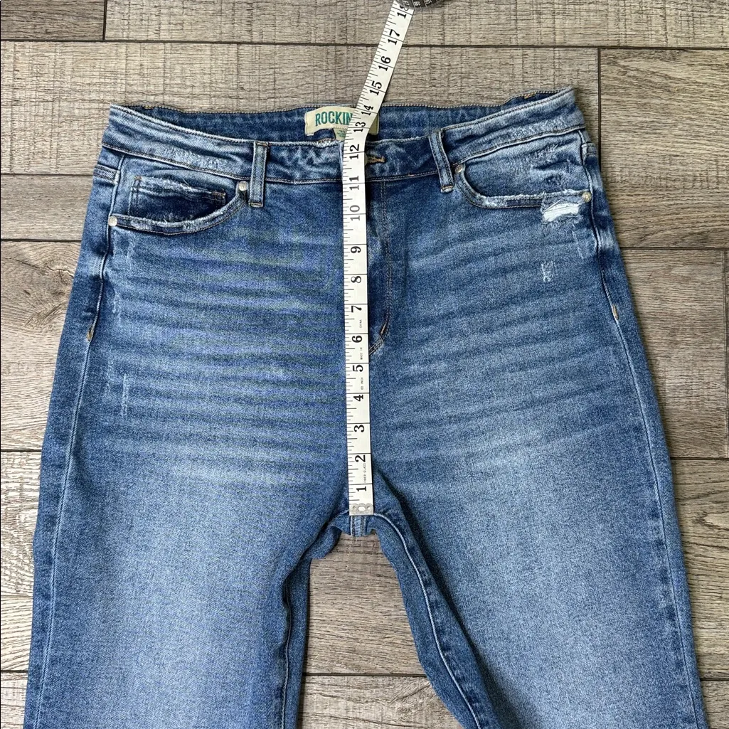 Rockin' C Blue Denim Jeans Size 31 - Image 7