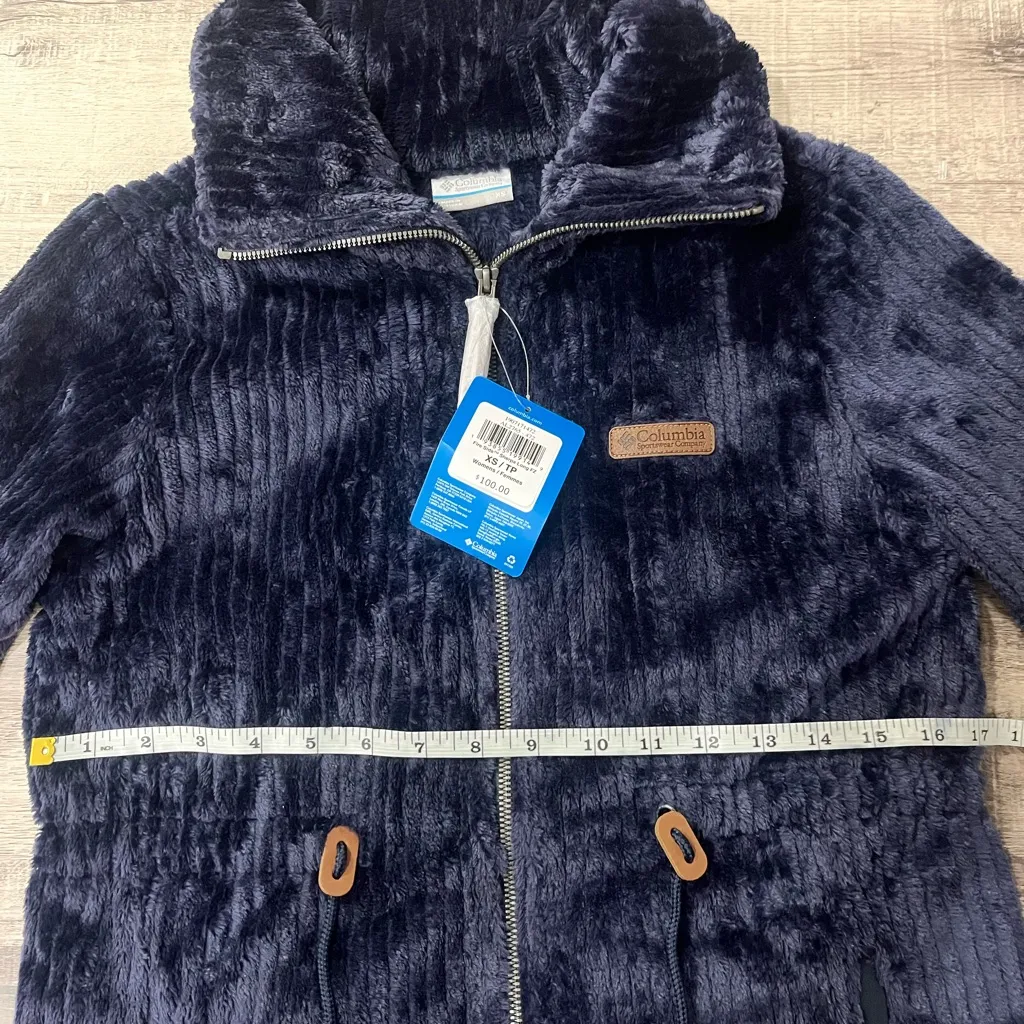 COLUMBIA Women's Fire Side™ II Sherpa Full Zip Fleece in Collegiate Blue - Image 7